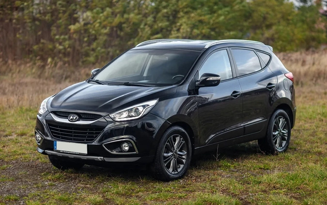 Hyundai ix35 cena 43900 przebieg: 153000, rok produkcji 2014 z Lidzbark małe 352